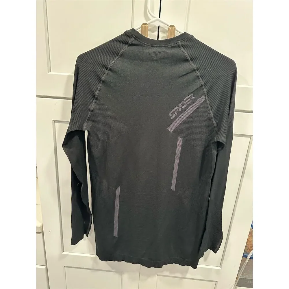 NWT Spyder Unisex Long-Sleeve Sports Top Black Size‎ L XL Activewear